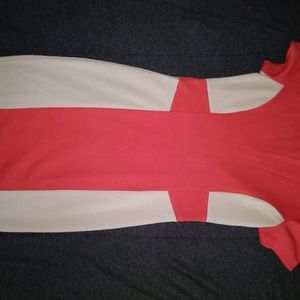 Red Orange mini dress